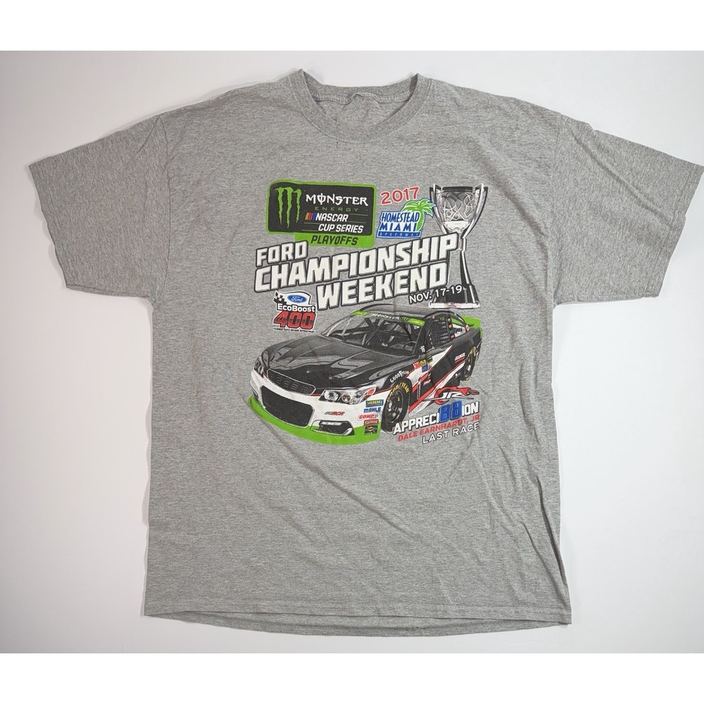 NASCAR‎ Monster Energy Ford Championship Weekend 2017 T Shirt XL